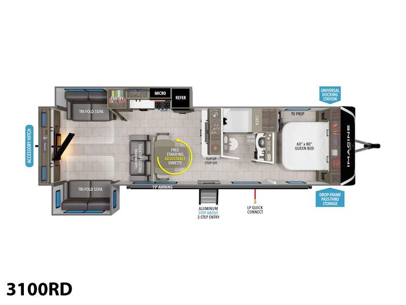 2026 Grand Design Imagine 3100RD